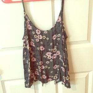 Floral tank top
